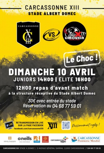 CARCASSONNE XIII-CLUB RUGBY